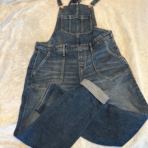 Denim overalls